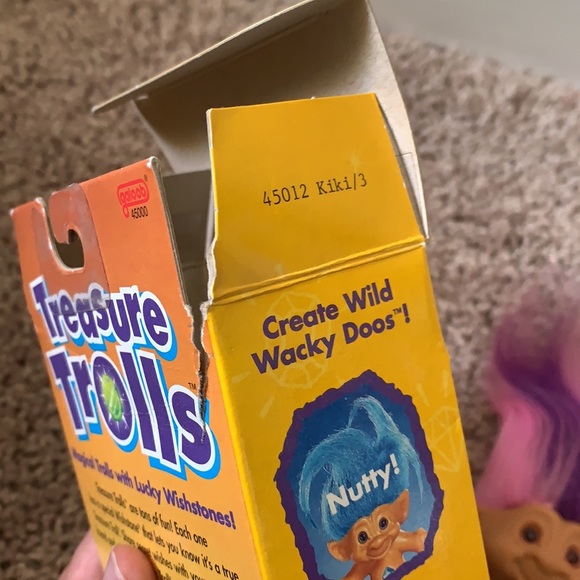 1998 Treasure Troll Doll Kiki - Picture 6 of 7